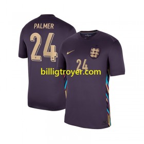 Billige Fotballdrakter England Cole Palmer 24 Bortedraktsett 2024 Kortermet